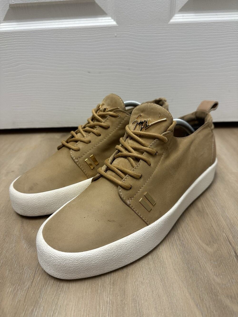 Giuseppe Zanotti Brown Suede Men's Sneakers EU 43 US 10
